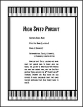 High-Speed Pursuit Jazz Ensemble sheet music cover